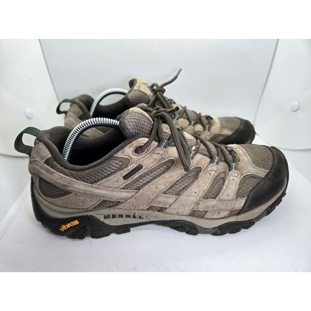 Merrell Moab 2 Low Hiking Boots Men's 11.5 Brown Trail Vibram Waterproof j033341